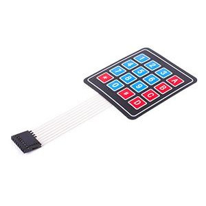 Клавиатура мембранная 16 кнопок в матрице 4x4 для Arduino